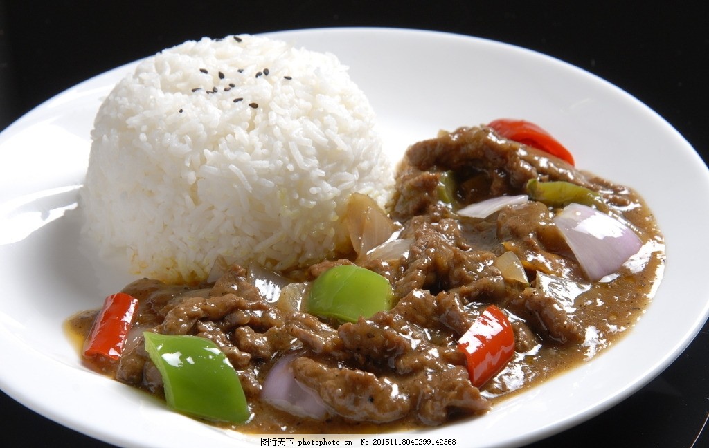 黑椒牛肉饭