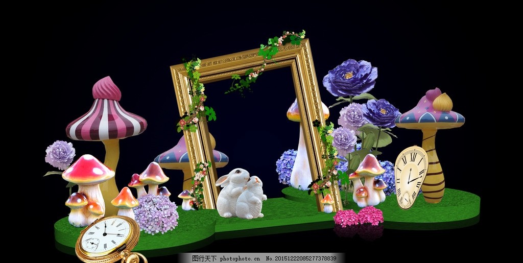 爱丽丝梦游仙境图片