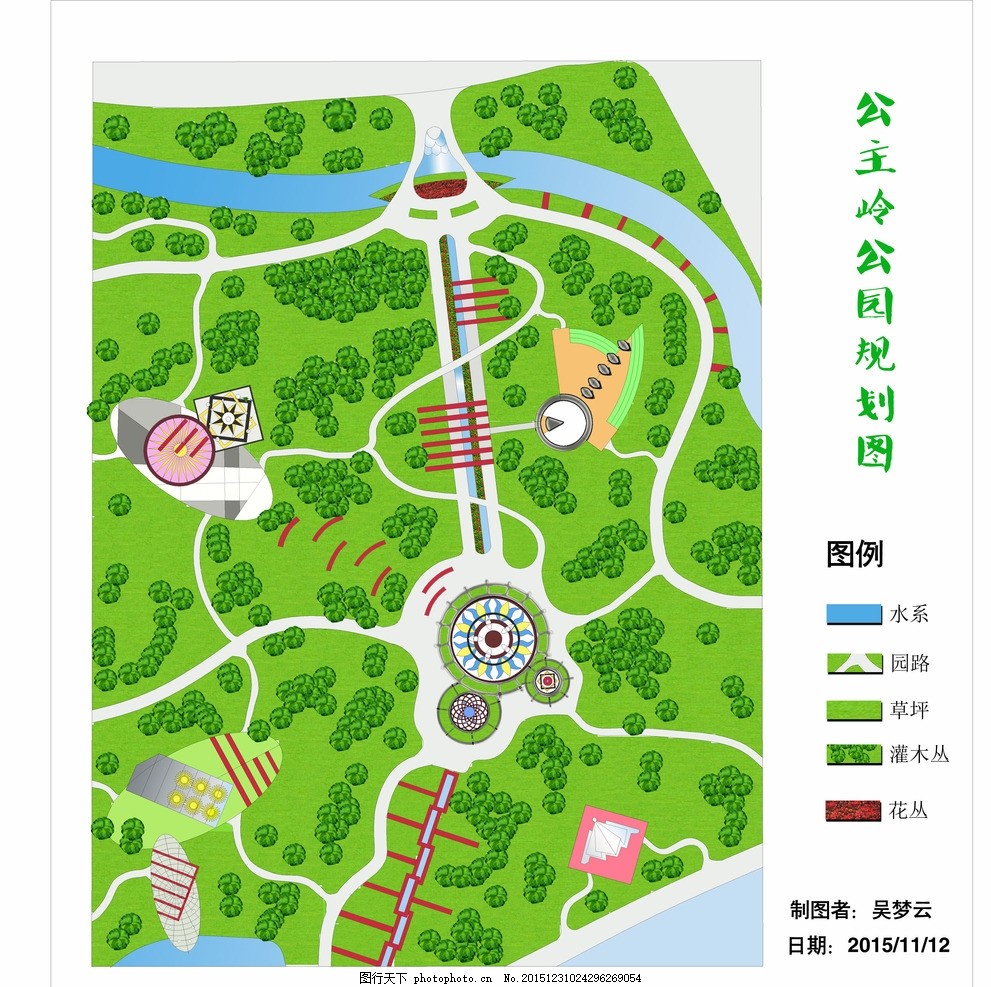 眉山滨江公园规划图