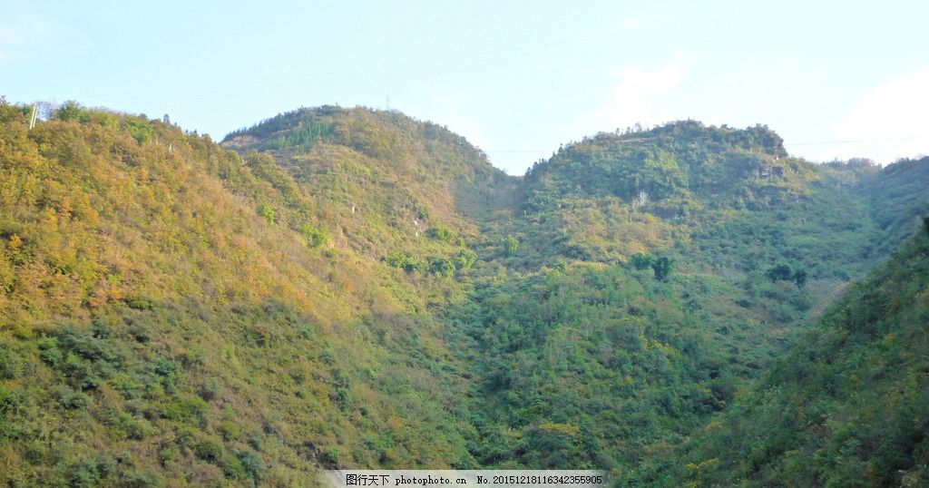 冬景山林大山山林图片 自然风景 高清素材 图行天下素材网